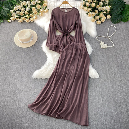 French Style Women's Temperament Twinset Design