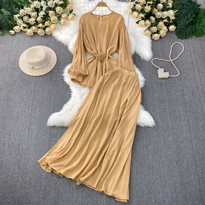French Style Women's Temperament Twinset Design