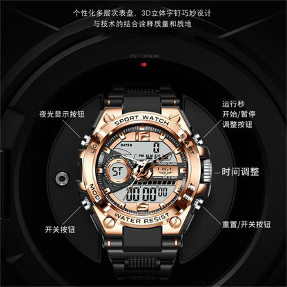 Montre "Kano" — Sport & Élégance Bimode