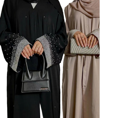 New Women's Rhinestone Cardigan Dress