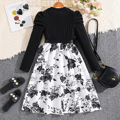 Robe Princesse Bohème  Patchwork Fleuri