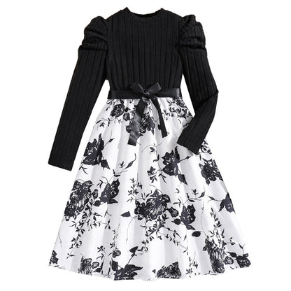 Robe Princesse Bohème  Patchwork Fleuri