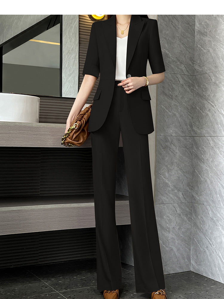 Ensemble Tailleur Pantalon Haut De Gamme Femme