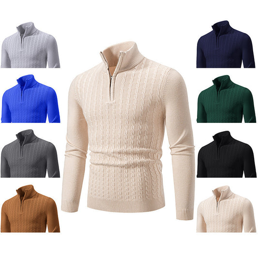 🖤 Issam – Pull casual ajusté pour homme