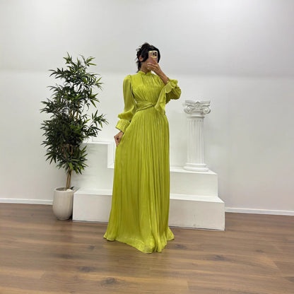 Robe Nayanka — Manches Bouffantes