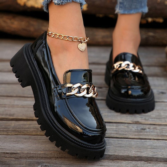 Mocassins Épaisses à Enfiler – Chic & Confort Urbain