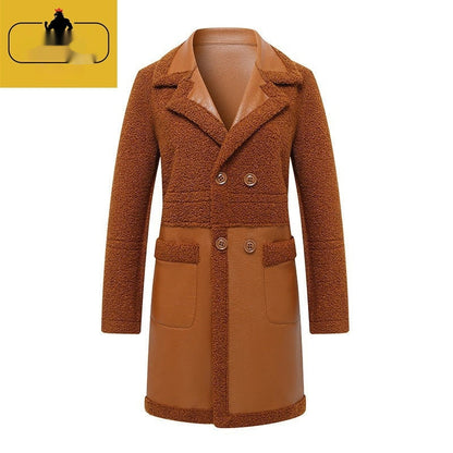 Dioro – Veste cuir synthétique cachemire 🖤🤎✨