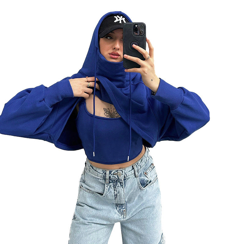 Yelina – Hoodie Épais à Cordons Femme