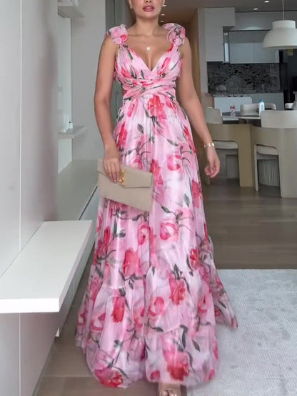 BloomBreeze  Robe Longue Dos Nu