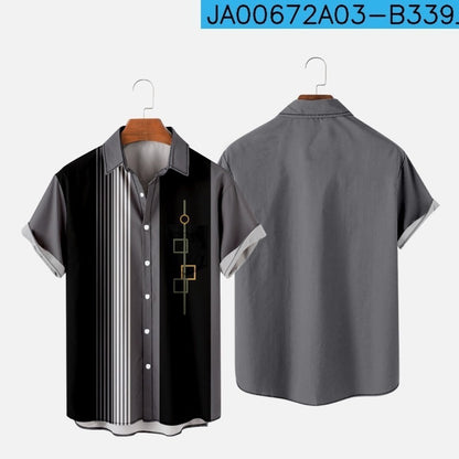 Malik Diamond – Chemise Homme Slim Été à Poches