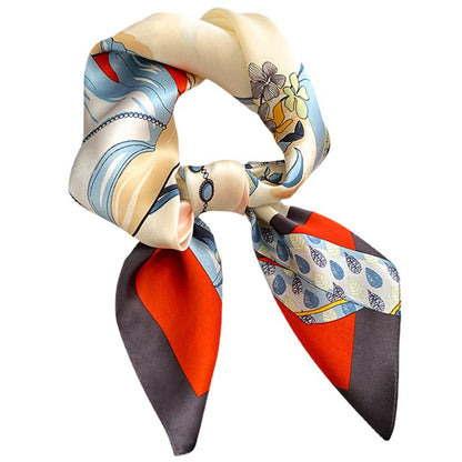 Céleste Foulard Carré Soie