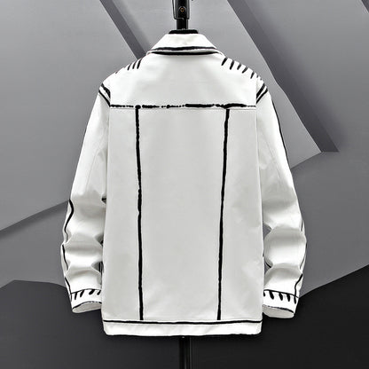 🌺 Kiyembe – Veste Courte Fleurie Homme