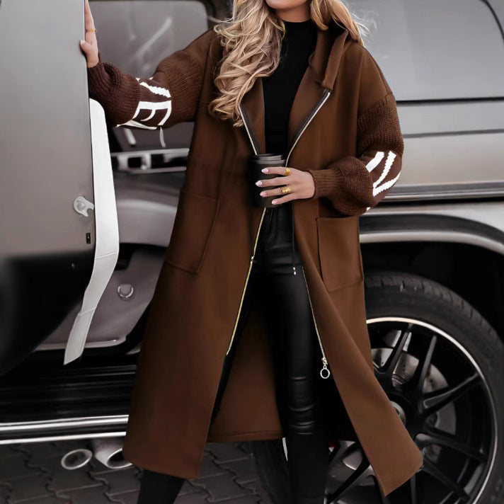 Maria – Manteau trench à capuche avec cordon 🧥🍂❄️
