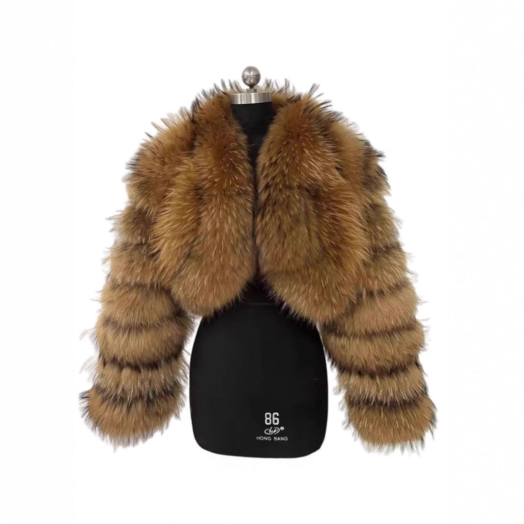 🌿 Georgia 🌿 Veste Courte Hiver Douce &amp; Stylée