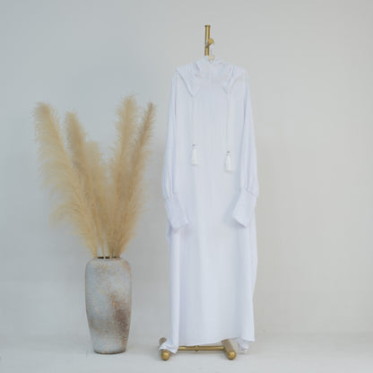 🌿 TAHIRA – Robe Élégante Orientale Sans Manches