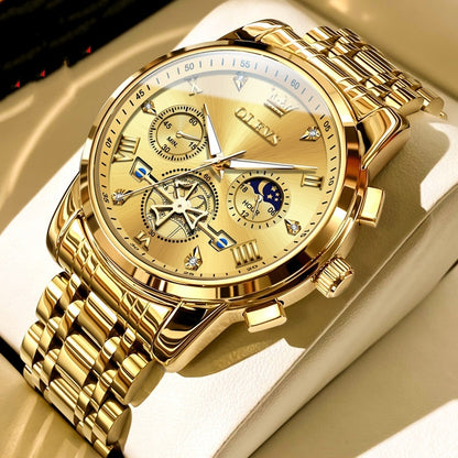 ⌚ OBATALA– Montre Quartz Multifonction Homme ✨