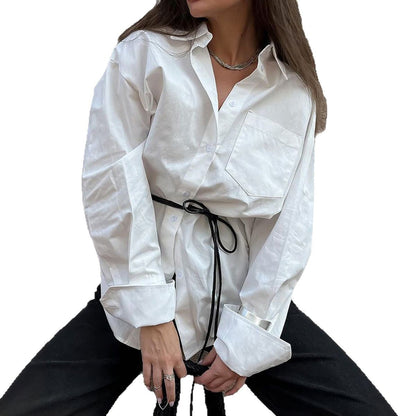 🤍 Anne 🤍 Cardigan Chemise Blanche Commuter