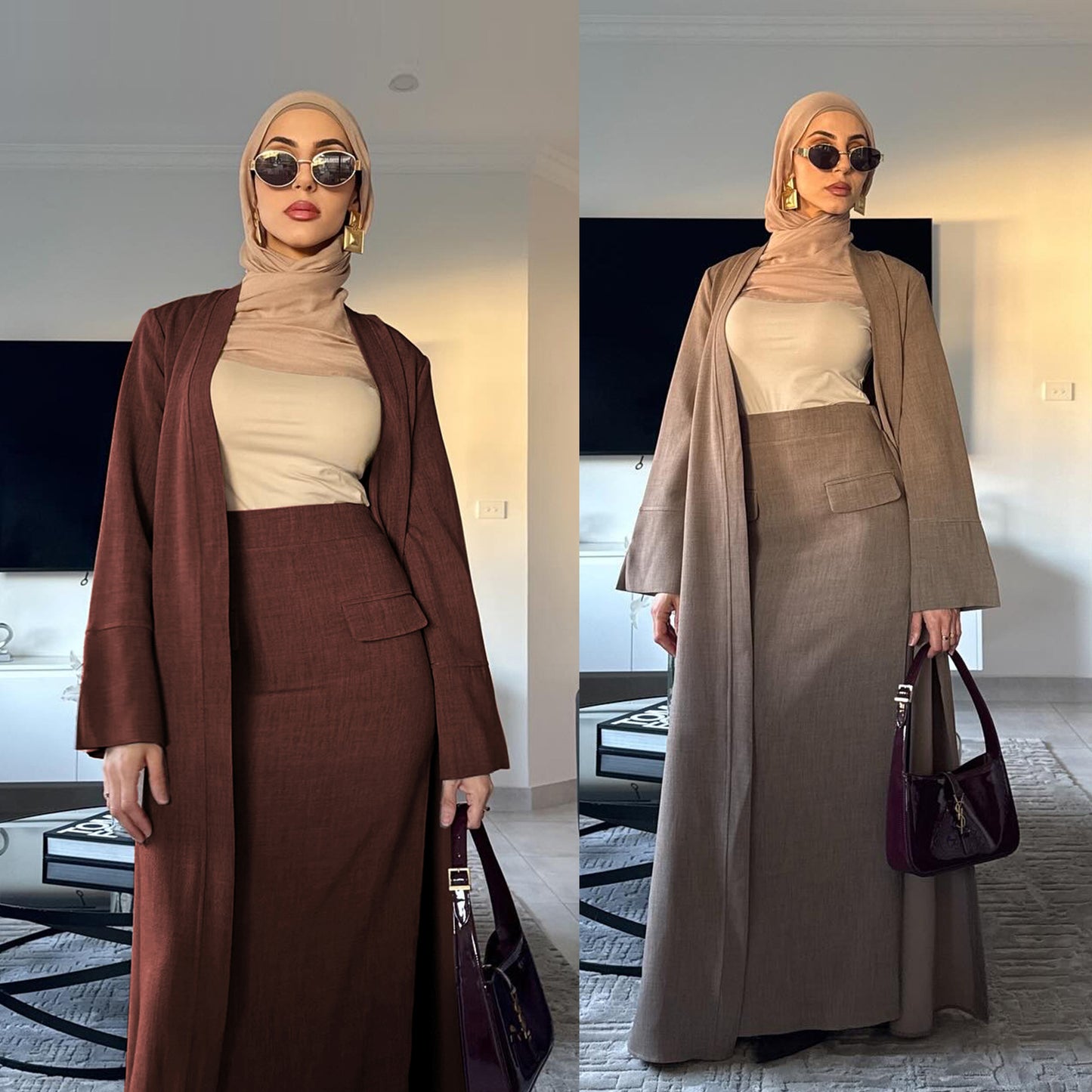 Amira Ensemble Cardigan Jupe