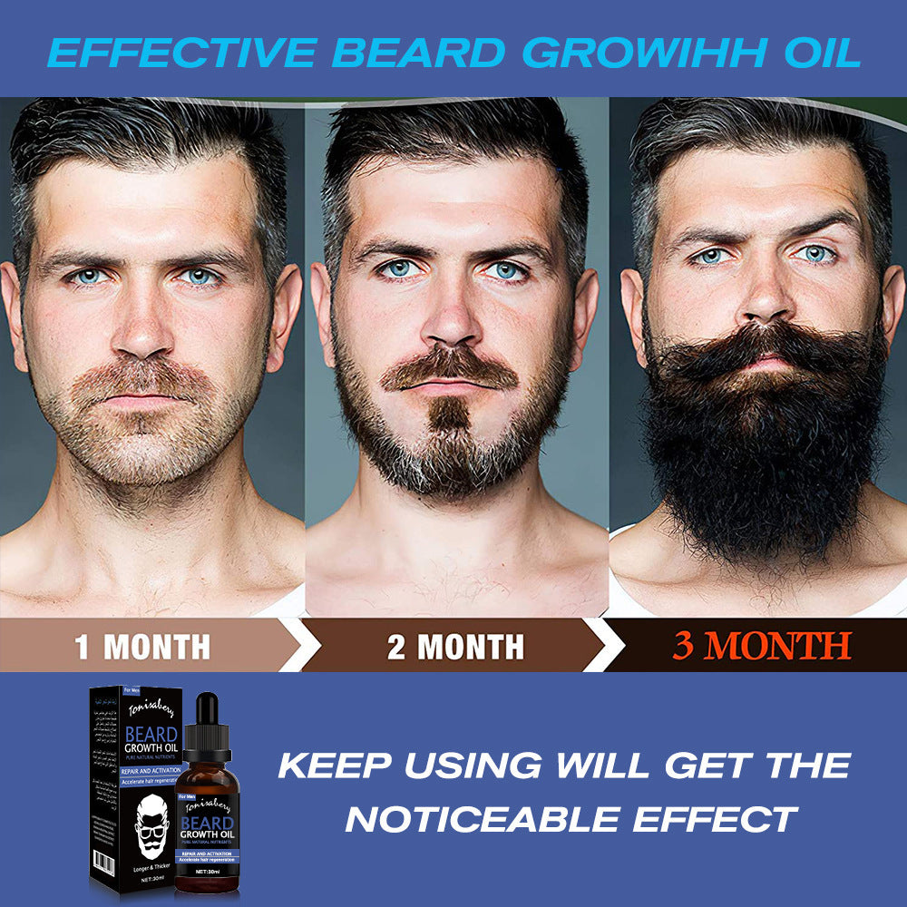 🧴 Men's Beard Oil 30ml – Care and Hydration