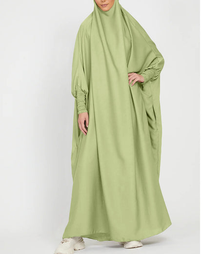 🧕🏾 Robe Djellaba Aïcha – Charisme & Légèreté 🌬️