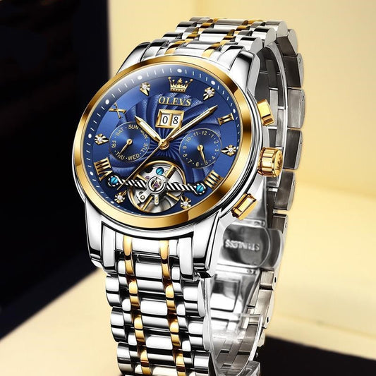 ⌚ NDONGO – Montre Mécanique Automatique Prestige Homme 🖤