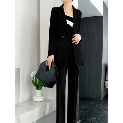 Ensemble Tailleur Pantalon Haut De Gamme Femme