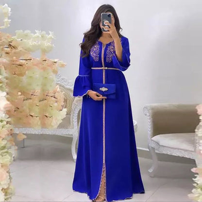 Women's Fashion Pearl Robe Dress