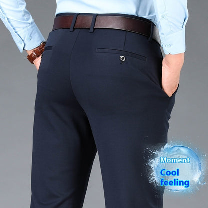 Eleganza – Pantalon Homme Casual Business Grande Taille