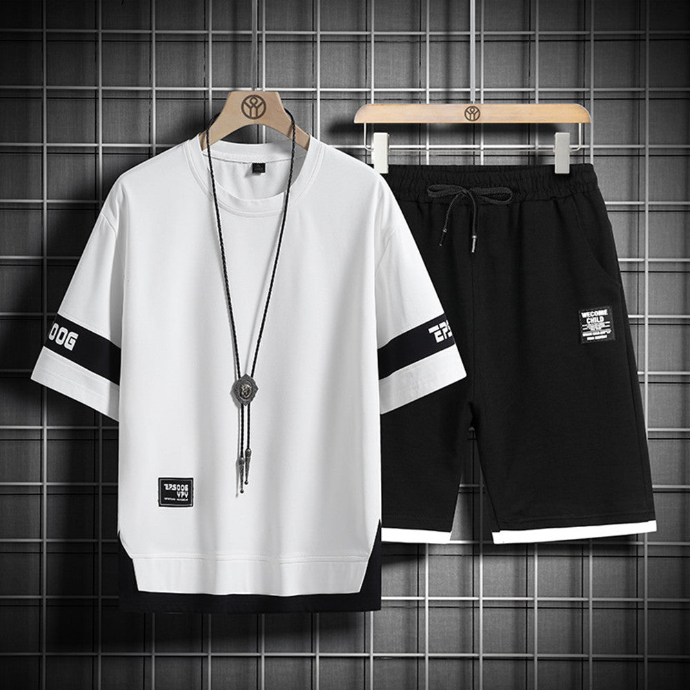 Ensemble T-shirt Short Gaufré Homme