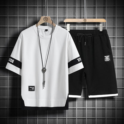 Ensemble T-shirt Short Gaufré Homme