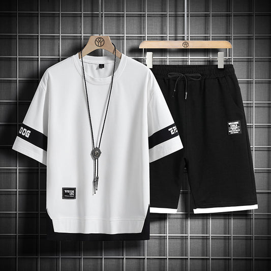 Ensemble T-shirt Short Gaufré Homme