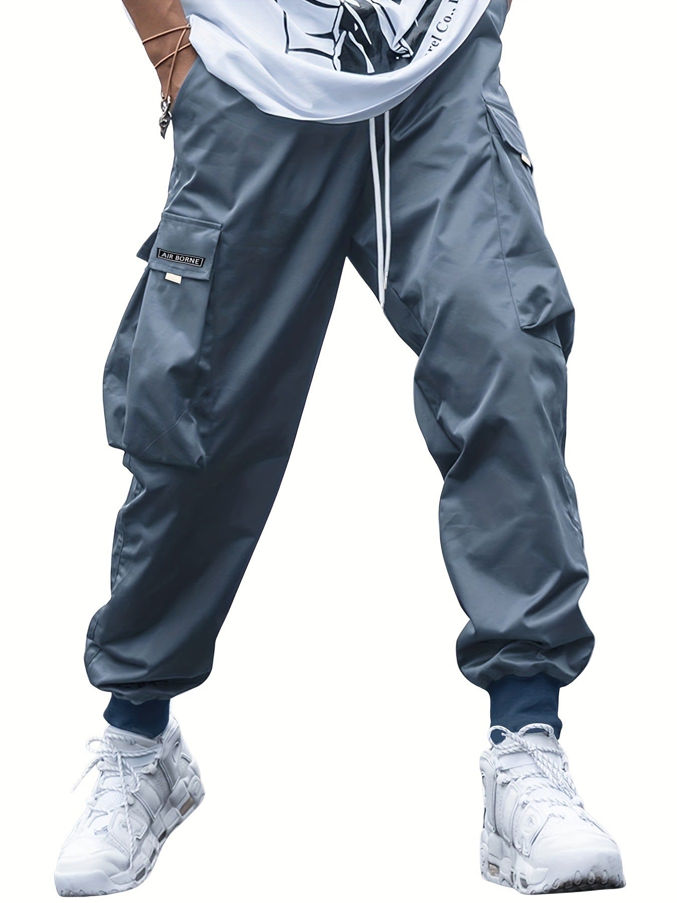 🔥 Kaolan – Pantalon Cargo Multi-Poches Homme Streetwear