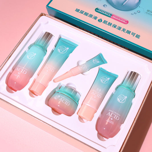 🌸 Coffret Soin Visage à l’Acide Hyaluronique – Hydratation et Éclat
