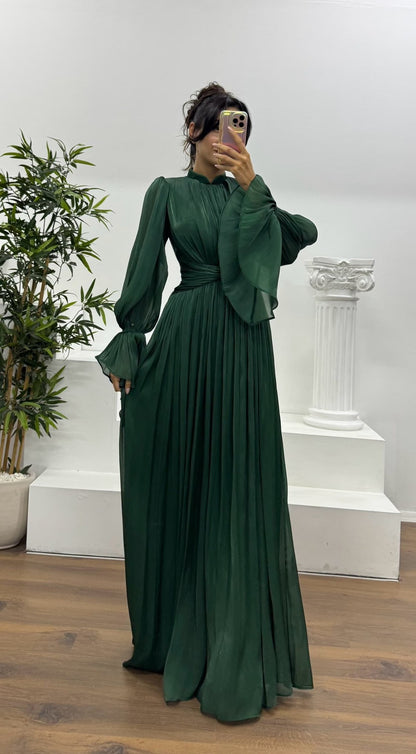Robe Nayanka — Manches Bouffantes