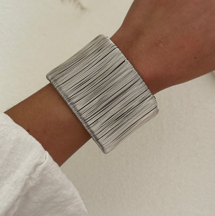 Phoenix Bracelet Alliage Forme C Finition Brossée