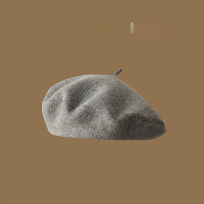 Aïcha – Béret Artistique Laine et Broderies Japonaises