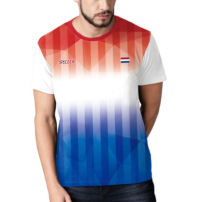 European And American New Football World Cup Casual Sports T-shirts