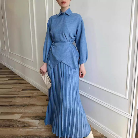 Pleated Set
