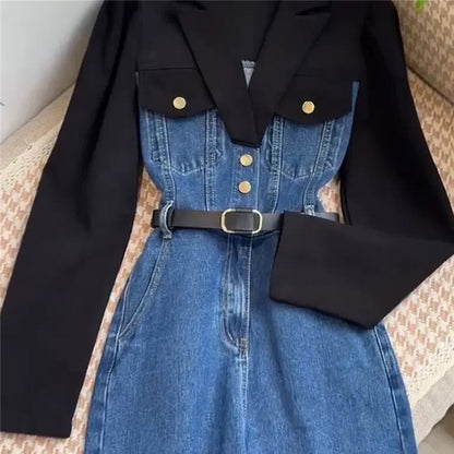 🌟 Nayora – Combinaison Automnale Taille Haute