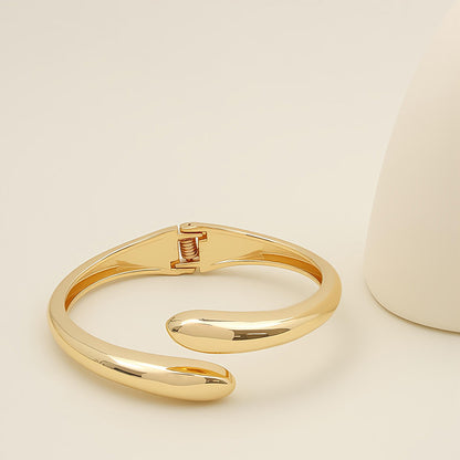 Raven Bracelet Ouvert Large Punk Luxe Léger