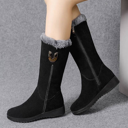 🖤Amayla Bottes Mi-Mollet en Coton&nbsp; 🖤