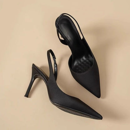 Escarpins Satin Bride Aiguille