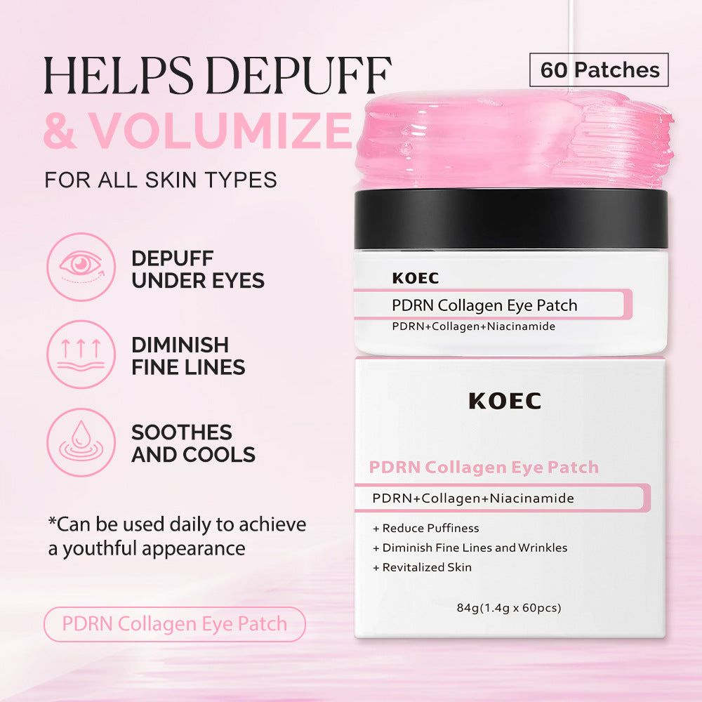 Masque pour les Yeux KOEC Collagène PDRN - 60 Patchs