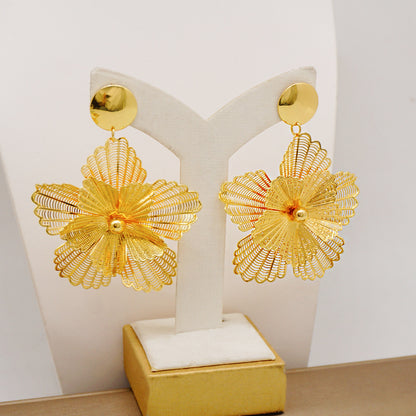 Necklace Earring Ring Bracelet Suit