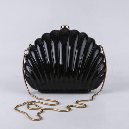 Acrylic Dinner Candy-colored Shell Hand-held Party Hard Box Bag