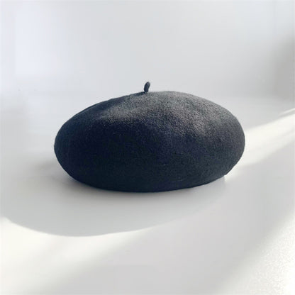 Women's Fashion Casual Warm Solid Color Hat
