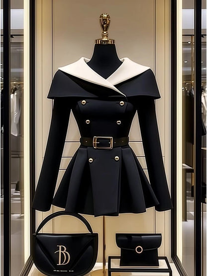 Nolika – Veste Taille Cintrée Automne Femme